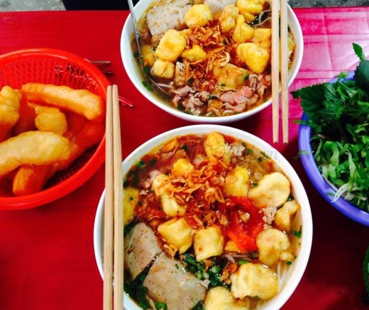 bún riêu Nguyễn Siêu