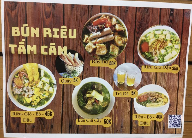 Bún Riêu Tấm Cám