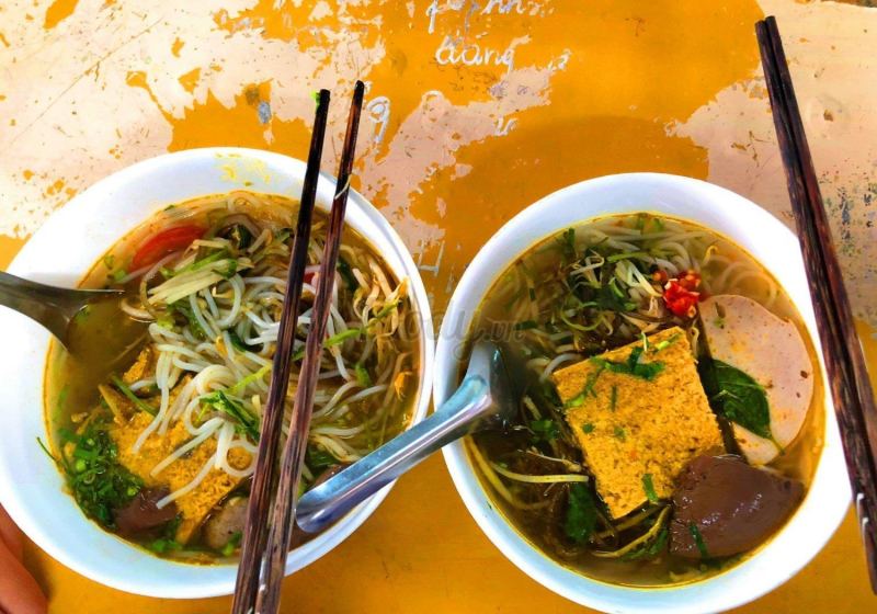 Bún riêu tôm Xô Viết Nghệ Tĩnh - Nguồn: Thế Tuấn