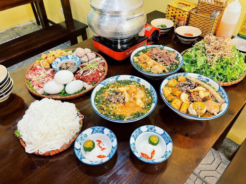 Bún Riêu Tóp Mỡ Cô Hương Béo