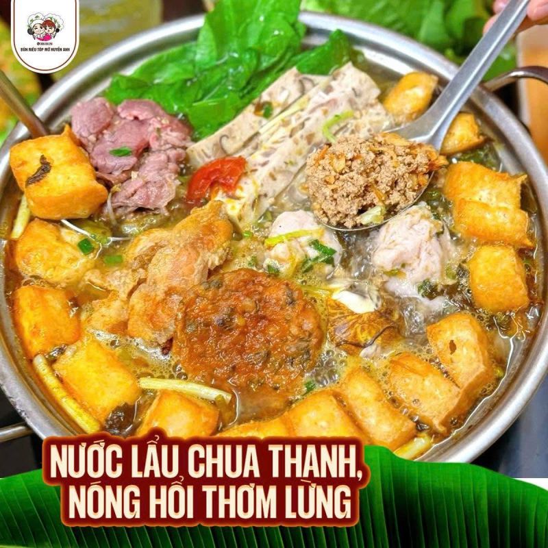 Bún Riêu Tóp Mỡ Huyền Anh