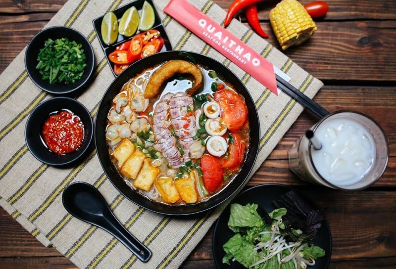 Bún thái hải sản Quaithao