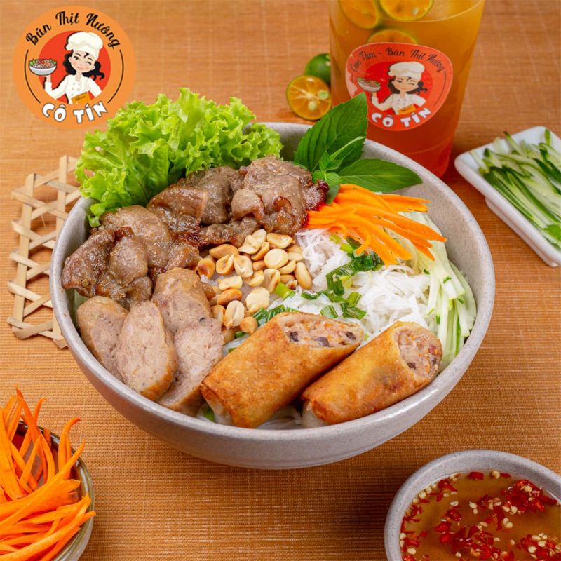 Bún Thịt Nướng Cô Tín