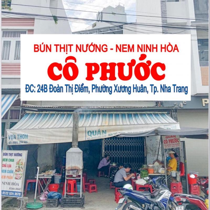 Bún Thịt Nướng - Nem Ninh Hoà Cô Phước