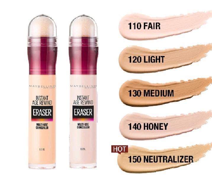 Bút cushion che khuyết điểm giảm quầng thâm Maybelline Instant Age Rewind