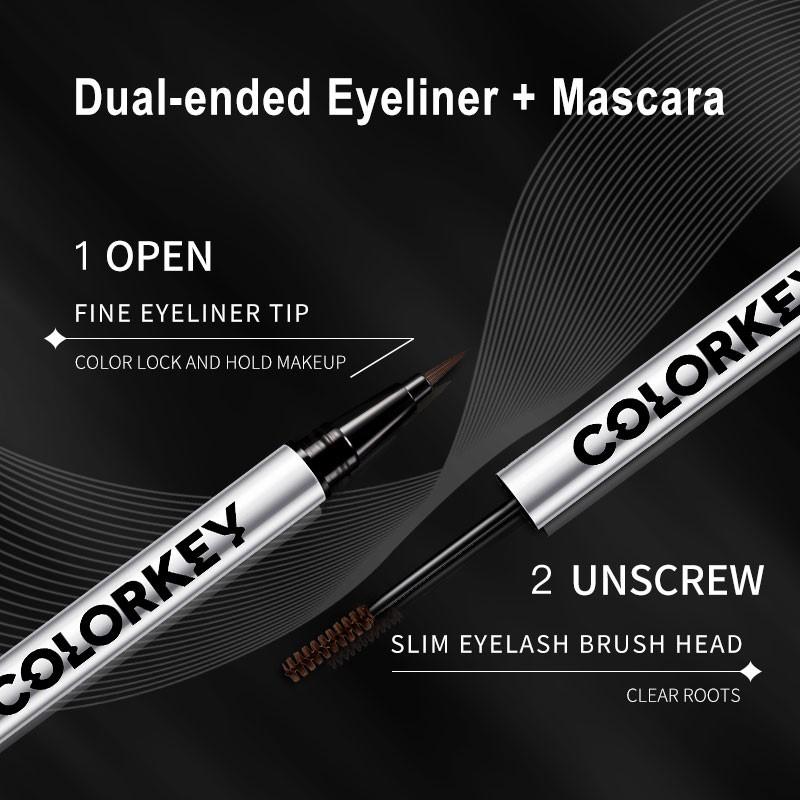 Bút Kẻ Mắt Colorkey Hai Đầu Kiêm Mascara