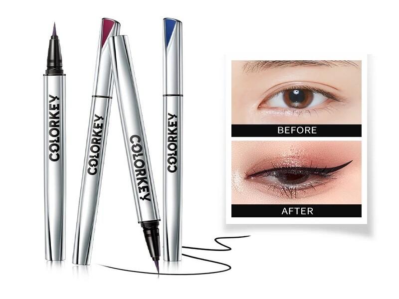 Bút kẻ mắt Colorkey hai đầu kiêm mascara