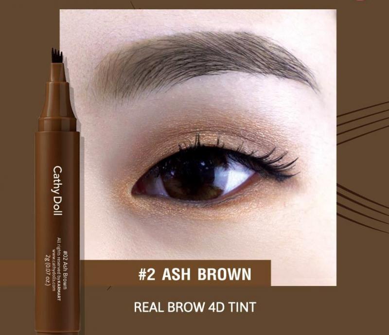 Bút xăm chân mày Cathy Doll Real Brow 4D Tatoo Tint