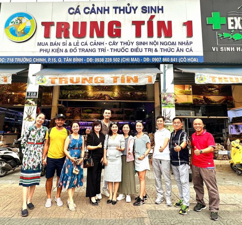 Cá cảnh thủy sinh Trung Tín