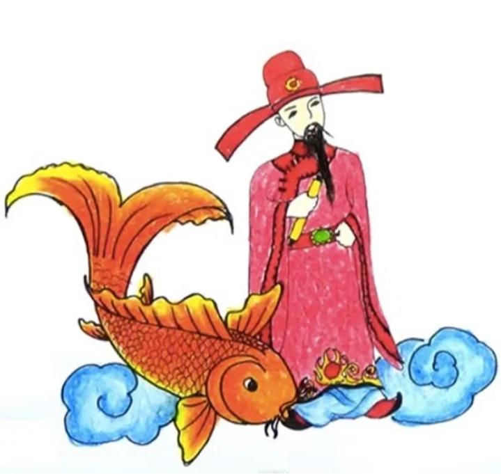 Cá chép cùng biểu tượng Táo Quân về trời trong văn hoá cổ truyền Việt Nam