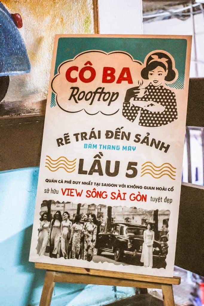 Quán cà phê đậm chất vintage ở TPHCM