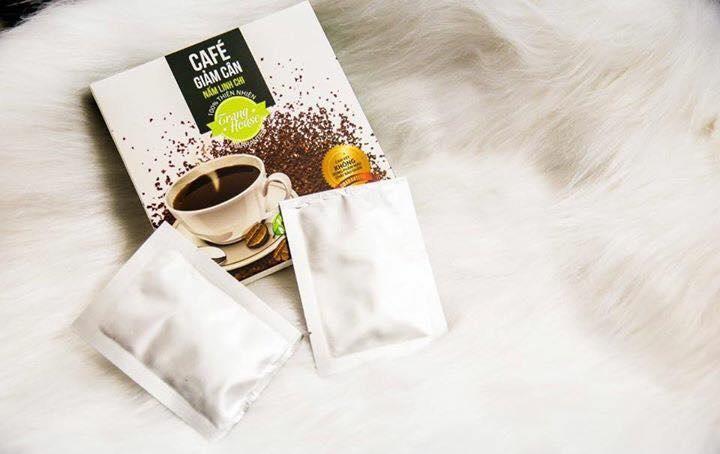 Cafe Giảm Cân Nấm Linh Chi - Phân Giải Tinh Bột - Giảm Mỡ