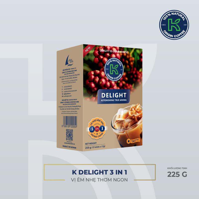 Cà phê hòa tan K-Coffee Delight 3in1