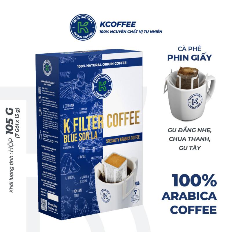 Cà phê phin giấy KCOFFEE