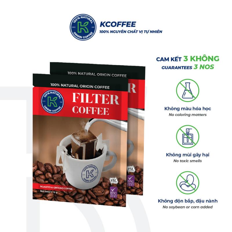 Cà phê phin giấy KCOFFEE