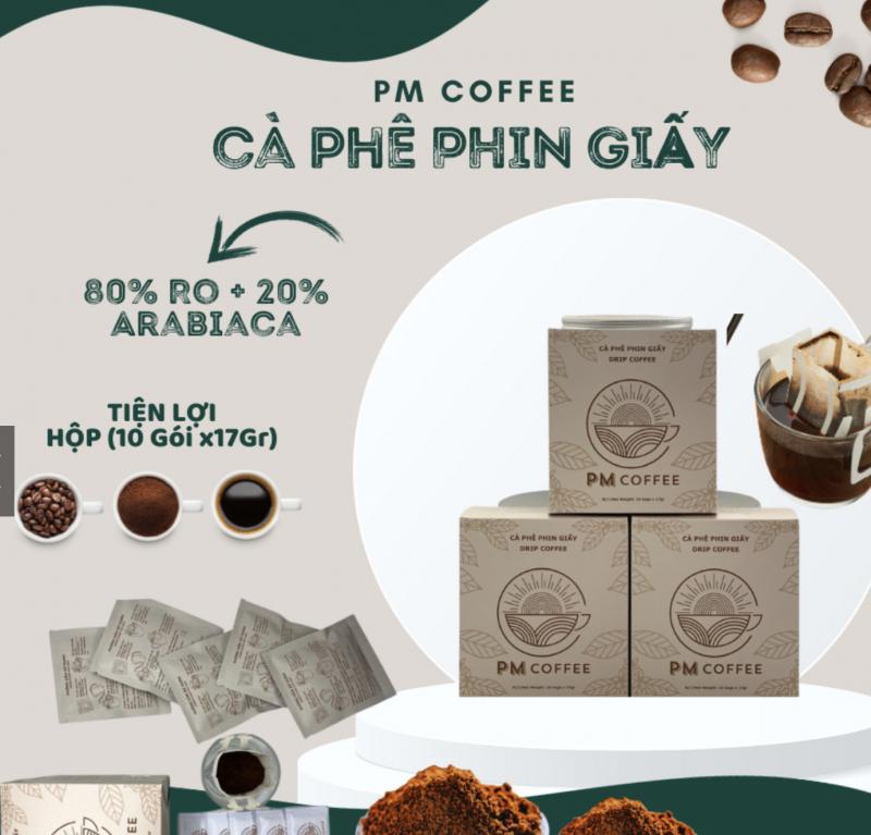 Cà phê phin giấy PM Coffee