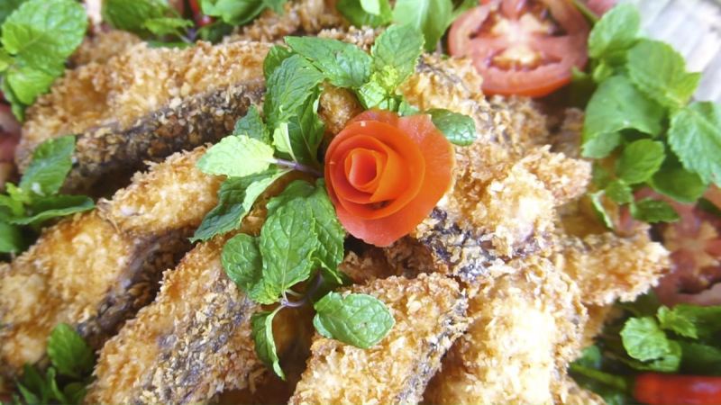 Cá rô phi xào với Zucchini xoắn ốc là một món ăn tuyệt vời cho bữa tối lãng mạn