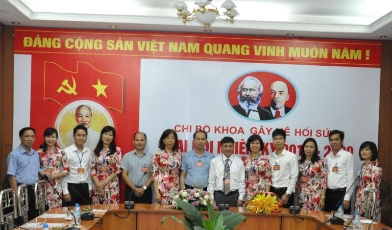 Đại hội Chi bộ Khoa Gây mê hồi sức năm 2018