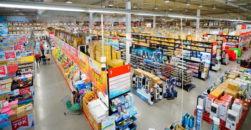 Siêu thị MM Mega Market tại Hà Nội