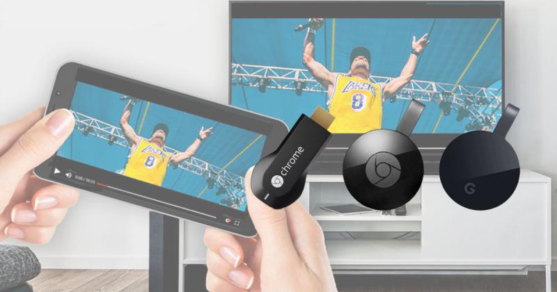 Cách kết nối điện thoại, máy tính với tivi bằng ChromeCast