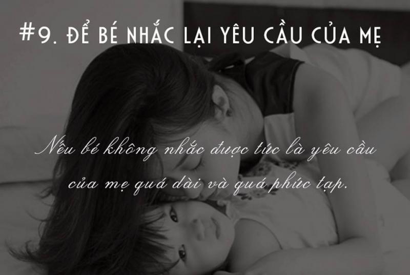 Nhắc lại yêu cầu