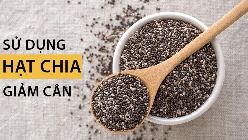 Cách pha detox hạt chia giảm mỡ bụng hiệu quả