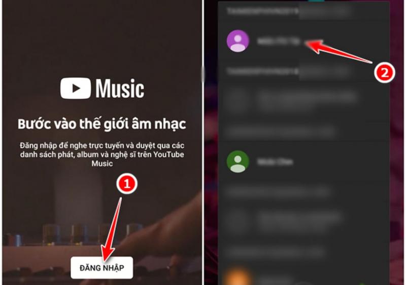 Cách sử dung YouTube Music lần đầu