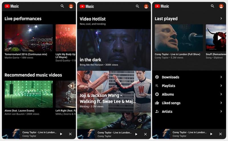 Cách sử dung YouTube Music lần đầu