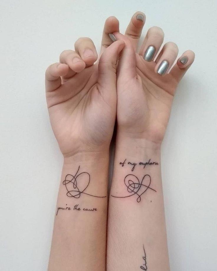 BTS Love Yourself Flower Temporary Tattoo Sticker  OhMyTat