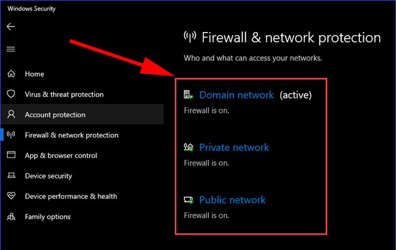 Cài đặt firewall để bảo vệ Windows máy tính