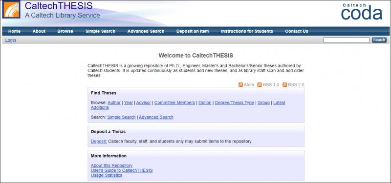 CaltechTHESIS