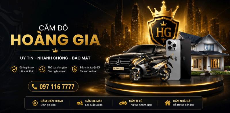 Cầm Đồ Hoàng Gia – Chuyên cầm nhà đất, ô tô giá trị cao