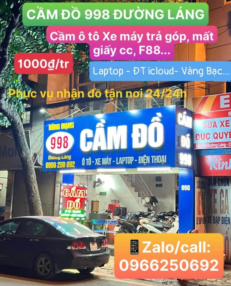 Cầm Đồ Hùng Mạnh