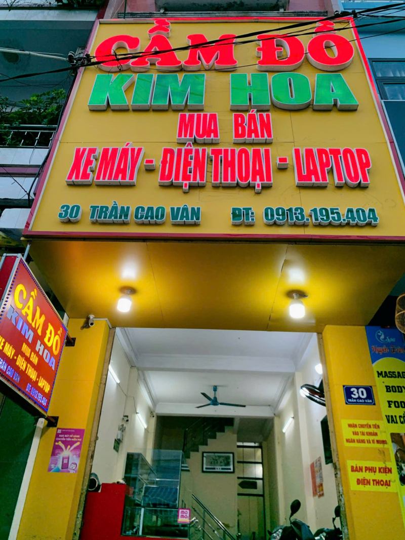 Cầm đồ Kim Hoà