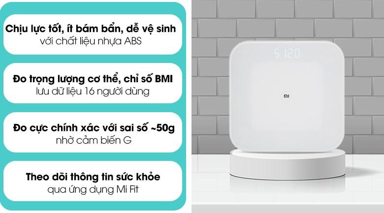 Cân điện tử Xiaomi Smart Scale 2