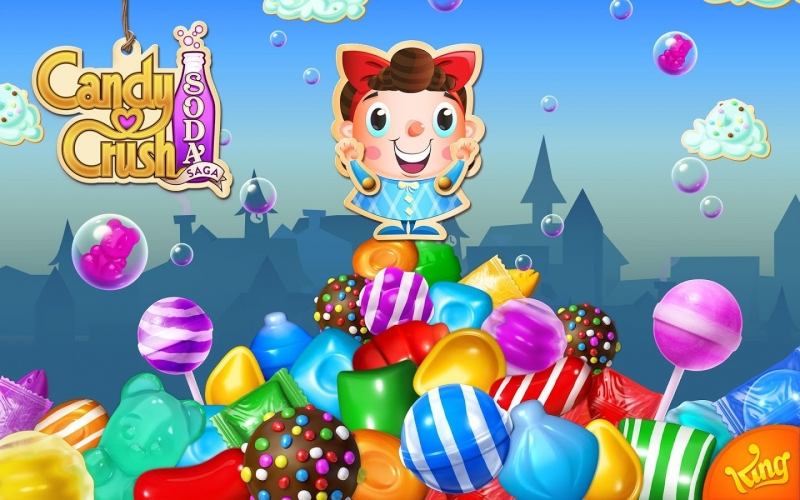 Candy Crush Soda Saga với hình ảnh dễ thương