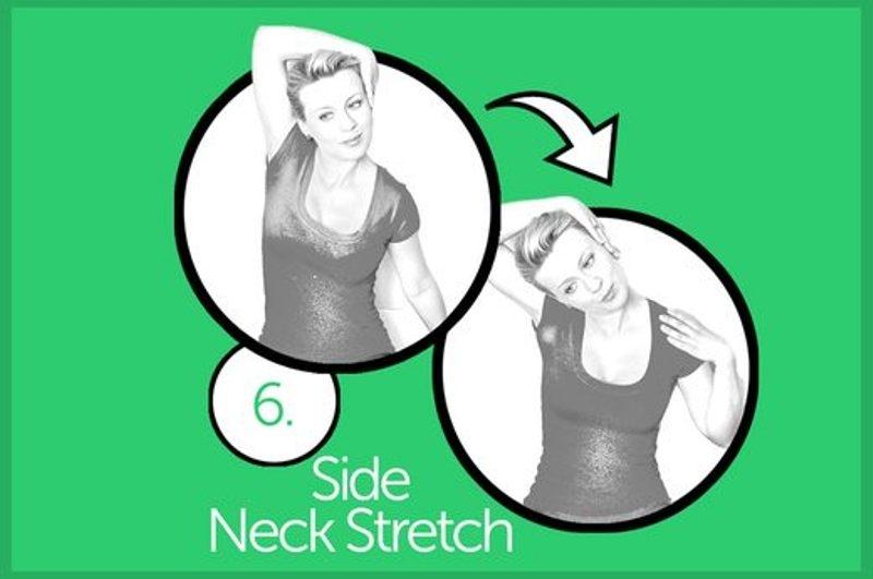 Side neck stretch