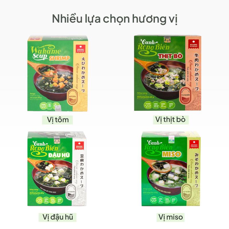 Canh ăn liền Asuzac