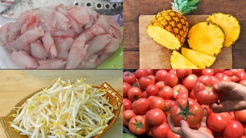 Canh chua chả cá thác lác