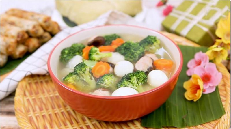 Canh nấm thập cẩm