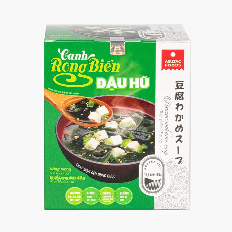 Canh rong biển đậu hũ Asuzac