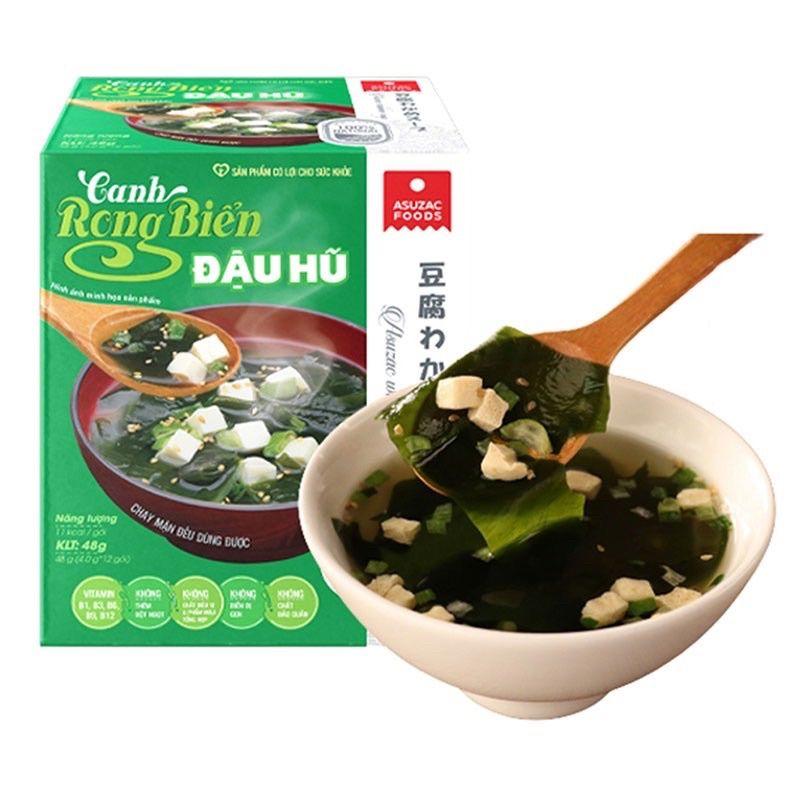 Canh rong biển đậu hũ Asuzac