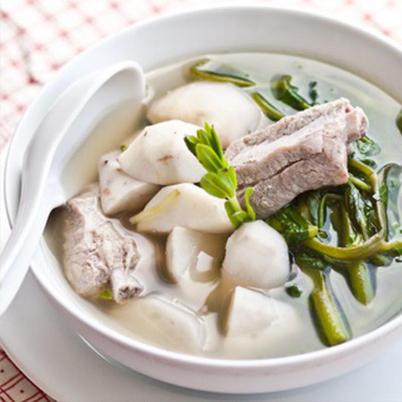 Canh sườn khoai sọ