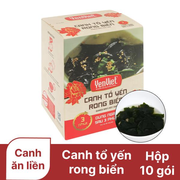 Canh tổ yến rong biển sấy thăng hoa Yến Việt