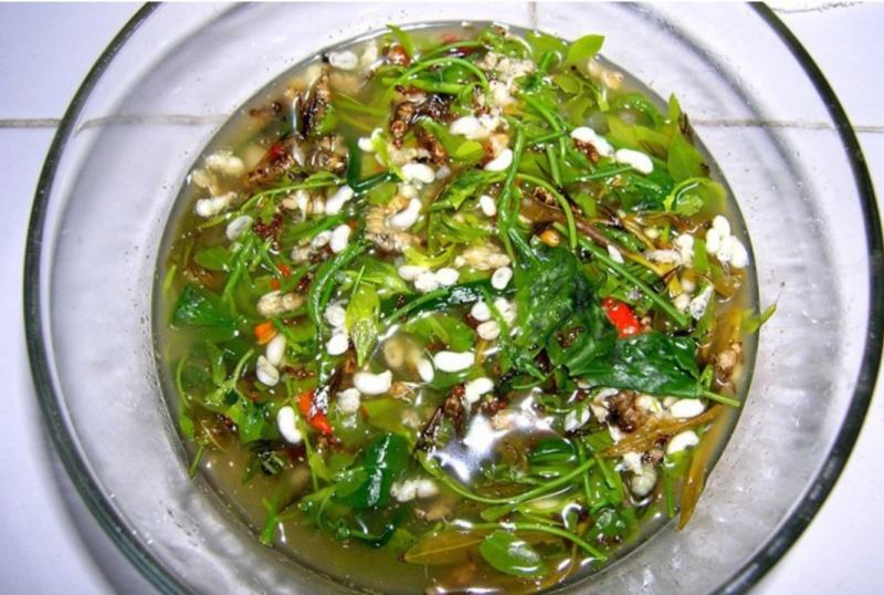 Canh trứng kiến