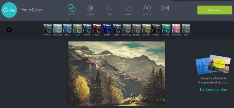 Canva Photo Editor