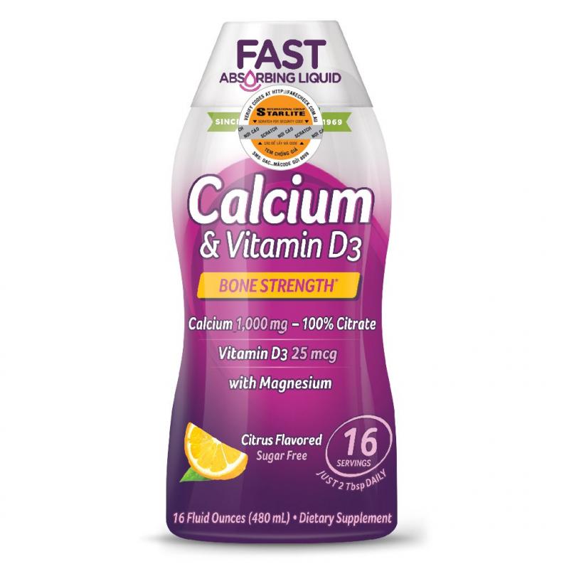 Nature's Way Calcium & Vitamin D Liquid