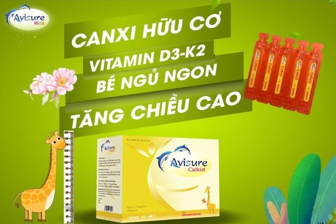 Canxi hữu cơ Avisure Calkid