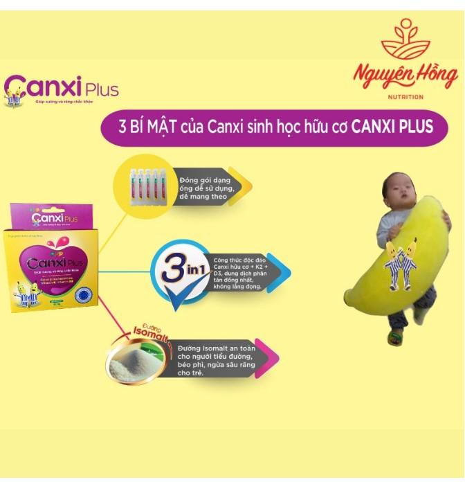 Canxi hữu cơ Canxi Plus – Nguyên Hồng