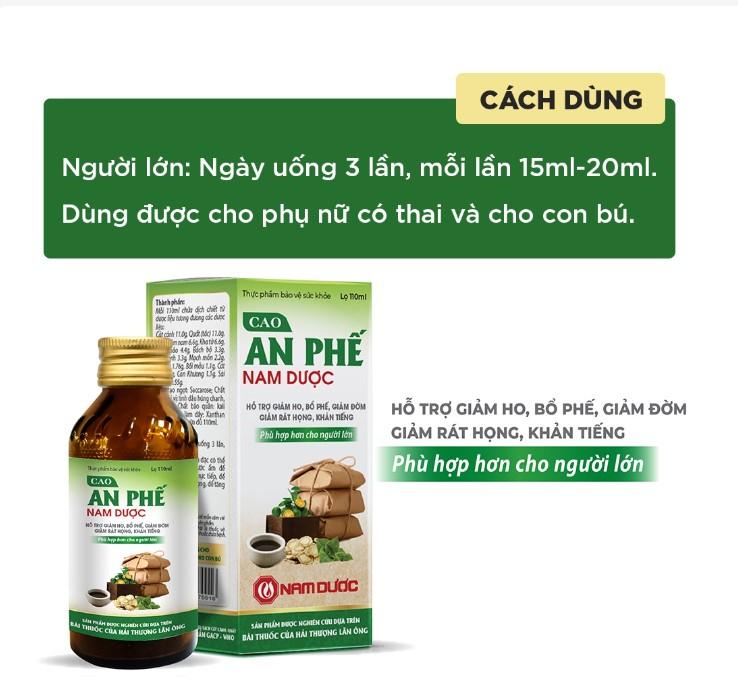 Cao An Phế Nam Dược